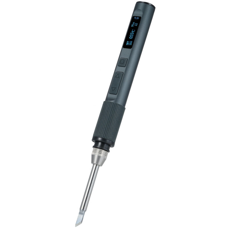 Lifcausal - Stylo de soudage portable intelligent, kit de fer à souder, stylo de fer à souder à affichage numérique électrique usb 65 w avec pointes