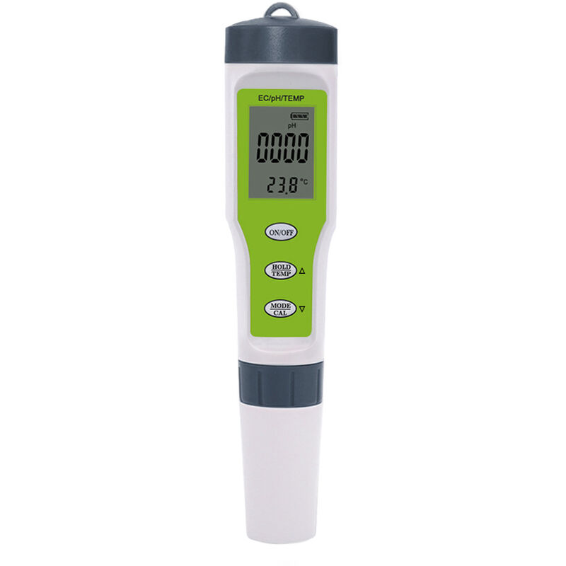 Stylo de test pour la pureté du filtre du testeur pour la qualité de eau du testeur de pH de du ph du stylo numérique 3 en 1