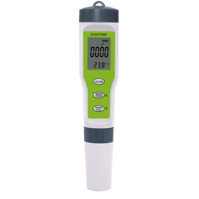 Stylo de test pour la pureté du filtre du testeur pour la qualité de eau du testeur de pH de du ph du stylo numérique 3 en 1