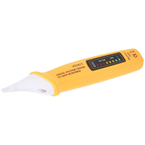 Stylo Détecteur de Tension AC Numérique Intelligent VC1017 - Testeur Électrique sans Contact pour Maison