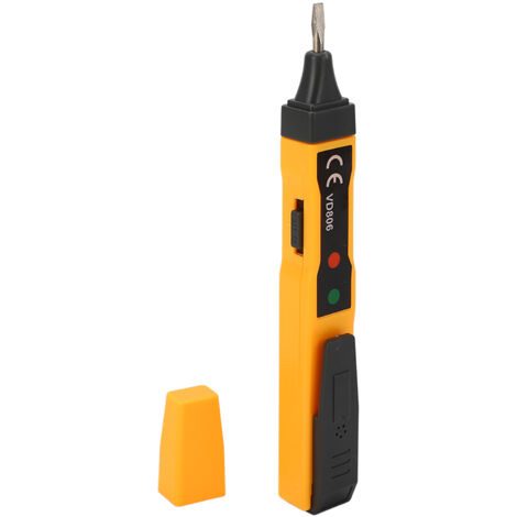 Stylo Détecteur de Tension AC sans Contact avec Alarme Sonore et Lumineuse