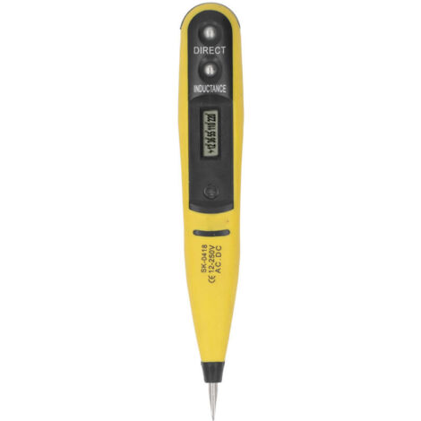 Stylo détecteur de tension, affichage numérique 12-250V AC DC, testeur de tension, Test de ligne de Circuit pour la réparation