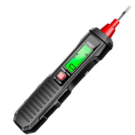 Stylo Détecteur de Tension  Contrôleur de Circuit Précis  Détection AC sans 12-300V pour Automobile, Moteur et Réfrigérateur