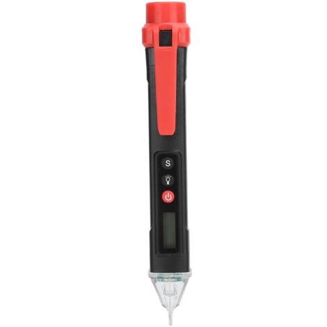 Stylo Détecteur de Tension Numérique 12‑1000V avec Affichage LED et Alarme Sonore