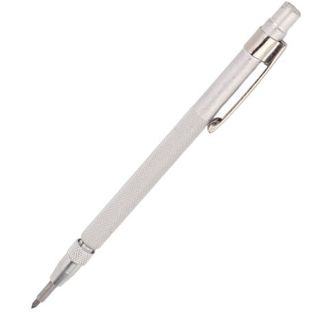 Stylo Graveur en Carbure de Tungstène - Corps Acier Inox Robuste pour Gravure Précise