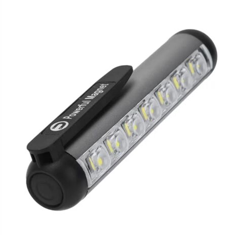 Stylo lampe magnétique rechargeable, mini lampe torche LED avec éclairage de travail COB, lampe torche de poche étanche pour une utilisation intérieure/extérieure