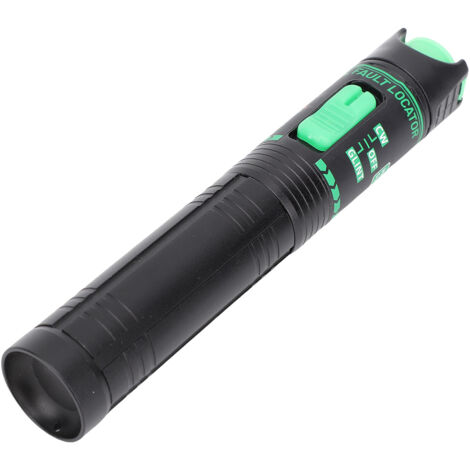 Stylo localisateur visuel de défauts, 30KM, Rechargeable VFL, outil de test de câbles à fibres optiques Portable, lumière verte pour CATV
