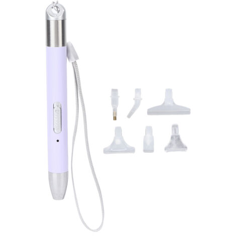 Stylo Lumineux pour Peinture Diamant avec 6 Embouts de Rechange pour Art DIY et Manucure