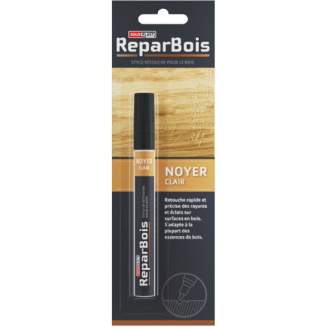 Stylo retouche bois SOLOPLAST - Noyer clair - 4ml