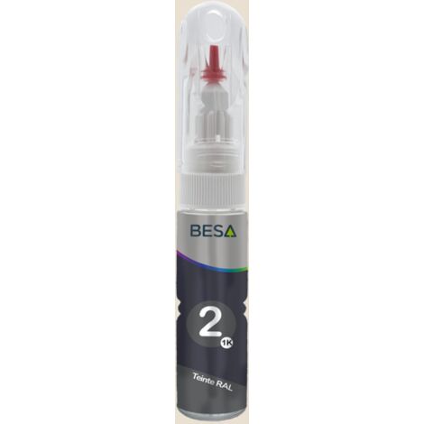 Stylo retouche peinture Blanc Crème RAL 9001 Mat