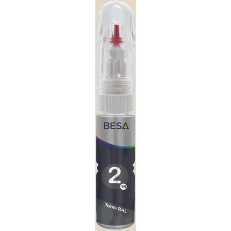 Stylo retouche peinture Blanc Perlé RAL 1013  Mat