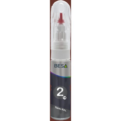 Stylo retouche peinture Brun Rouge RAL 8012  Satin