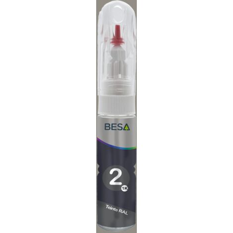 Stylo retouche peinture Gris Pierre RAL 7030  Brillant