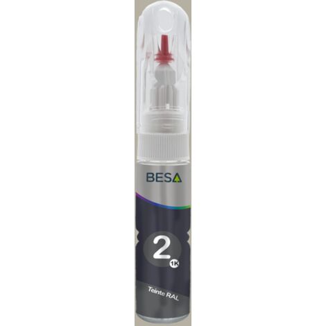 Stylo retouche peinture Gris Silex RAL 7032  Satin