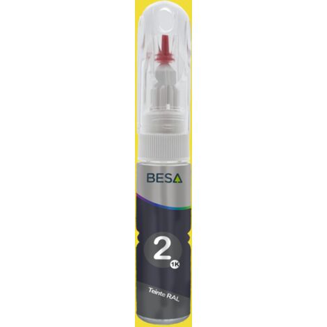 Stylo retouche peinture Jaune Soufre RAL 1016  Mat