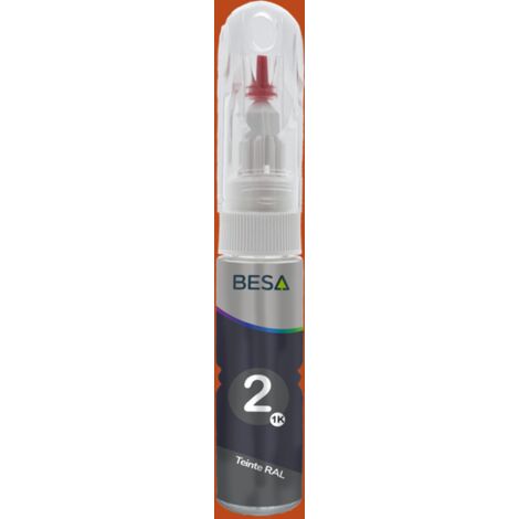 Stylo retouche peinture Orange Rouge RAL 2001 Mat