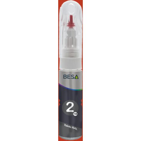 Stylo retouche peinture Orange Sang RAL 2002 Brillant