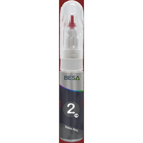 Stylo retouche peinture Rouge Brun RAL 3011 Satin