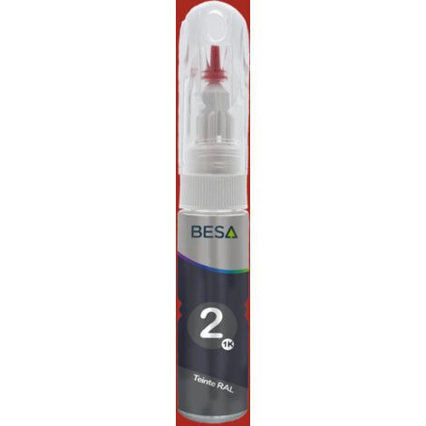 Stylo retouche peinture Rouge Feu RAL 3000  Satin