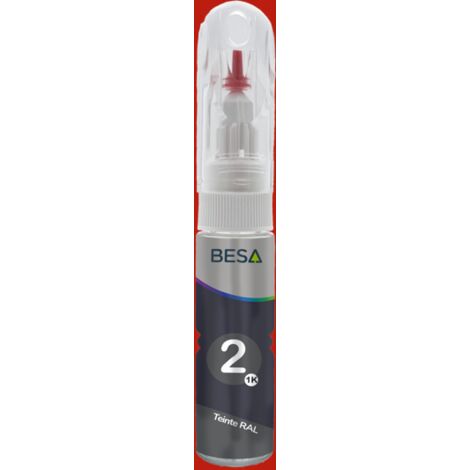 Stylo retouche peinture Rouge Signalisation RAL 3020  Brillant