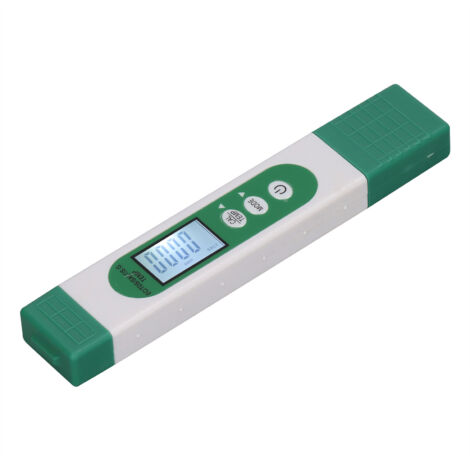 Stylo Testeur 5 en 1 Qualité Eau : EC, TDS, Température, Sel, Haute Précision Portable