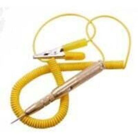 Stylo testeur de circuit de Automobile DC 6V 12V 24V avec Ampoule LED rouge vert lampe temoin Convient pour les voitures, les camions, les motos, les bateaux et plus encore
