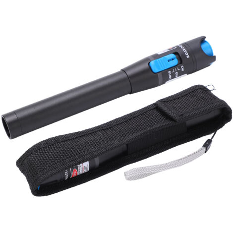 Stylo Testeur de Fibre Optique TL532 20mW VFL Localisateur de Défaut Visuel pour Connecteurs FC/ST/SC