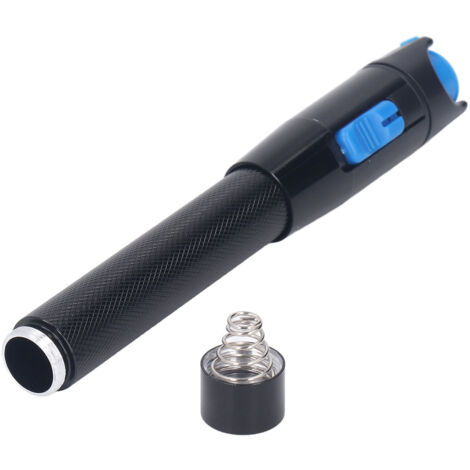 Stylo testeur de fibre optique VFL 5mW 630-670nm, localisateur de coupures avec connecteur 2.5mm pour maintenance réseau