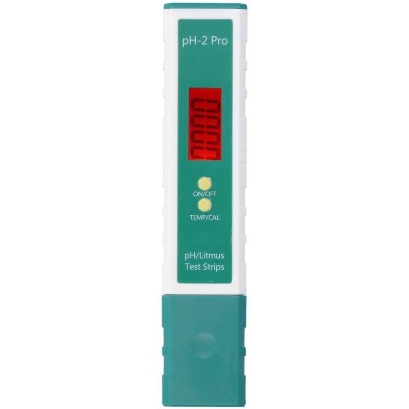 Stylo testeur de PH numérique avec fonction de bande de Test, thermomètre pour boire de l'eau de piscine(pile non incluse)