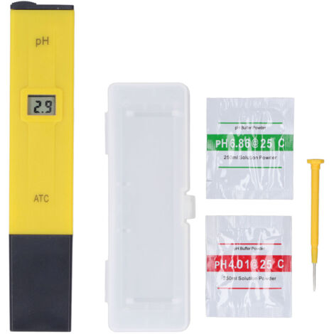 Stylo testeur de PH Sonde résistante à la corrosion Mesure précise Analyseur de PH portable 0.00 à 14.00ph