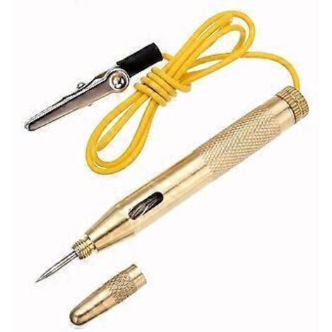 Stylo testeur de tension CC 6 V/12 V/24 V pour voiture et camion