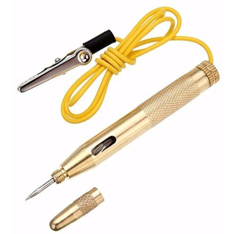 Stylo testeur de tension pour voiture et camion, CC 6 V/12 V/24 V -
