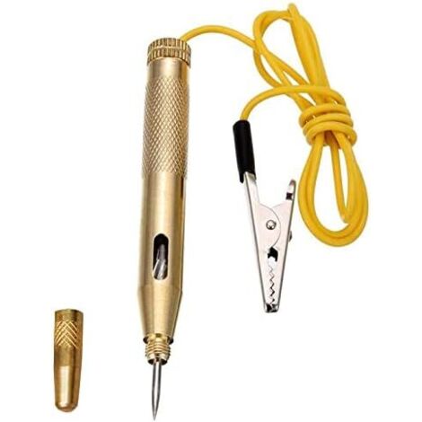 Stylo Testeur de Tension, pour Voiture, Lampe Voiture Test, Tension et Camion, 6 V/12 V/24 V, Circuit Pen, Équipement Test Batterie -