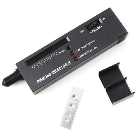 Stylo testeur diamant haute précision avec indicateur de conductivité thermique