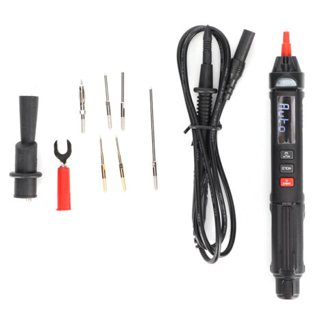 Stylo Testeur Électrique A3008 Multimètre Numérique Détecteur Tension AC/DC