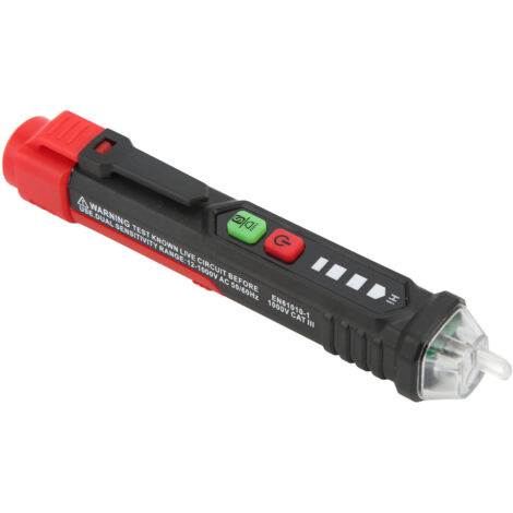 Stylo Testeur Électrique Intelligent Multifonction avec LED et Détection Basse Consommation