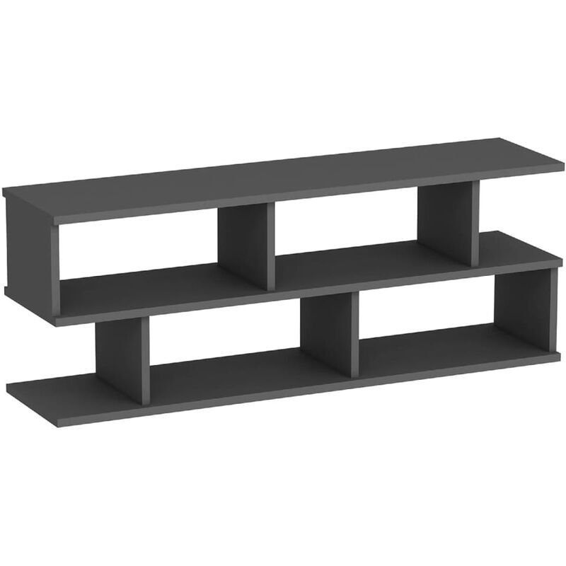 

Home Mania - Homemania Mueble para TV Su gris antracita 120x29,6x45 cm - Antracita