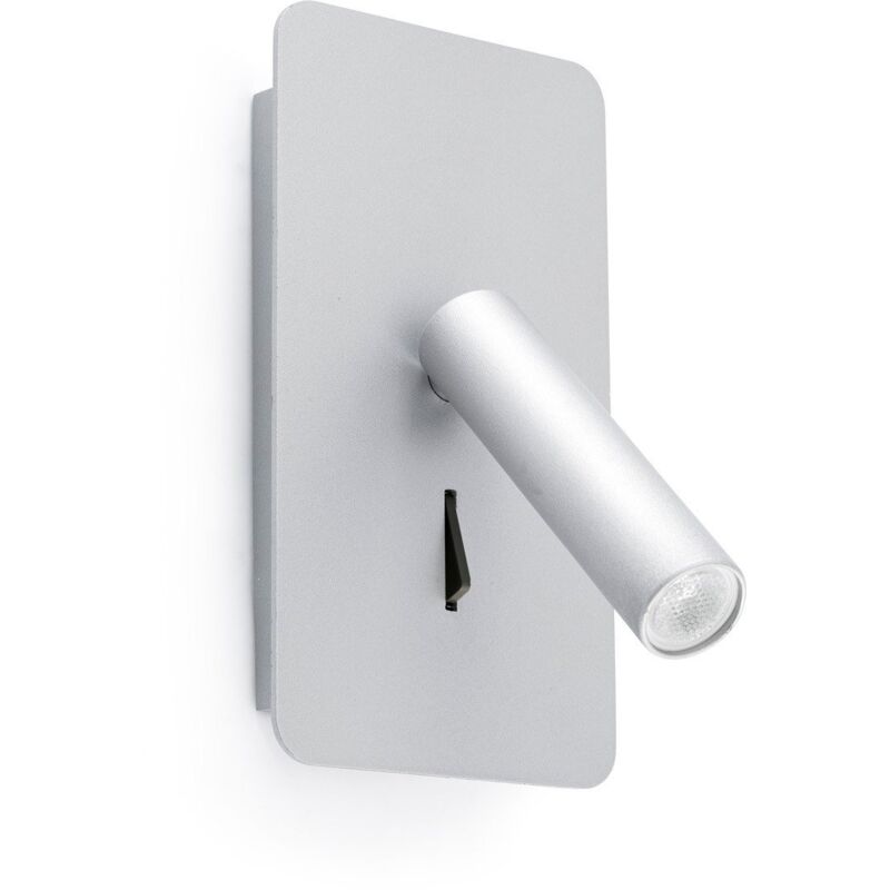 

SUAU Aplique de pared con lector 62121 - GRIS