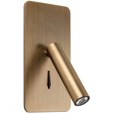 SUAU LED Aplique de pared bronce 62104