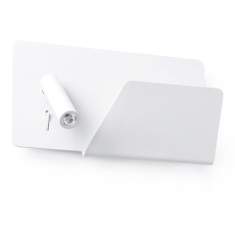 SUAU USB A Aplique blanco con lector derecha
