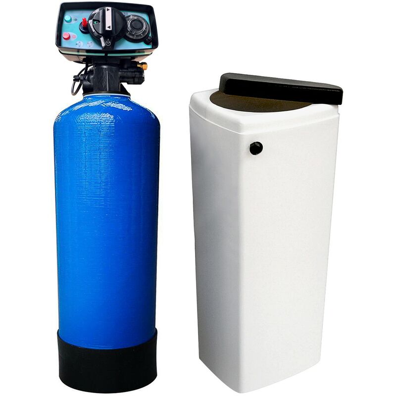 

Suavizador de agua bi-bloque 16L Fleck 5600 MV válvula volumétrica mecánica