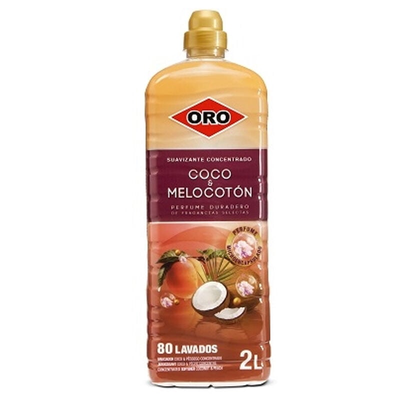 

Suavizante Concentrado Oro Coco Melocotón (2 L)