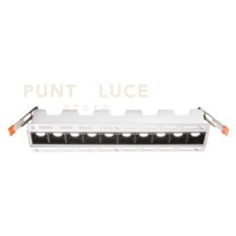 SUB BIG FARETTO DA INCASSO 10 LUCI 20W 1660LM 4000K IP20 L.27,4CM
