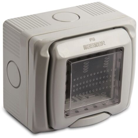 Sub contenit.parete ip55 2 moduli