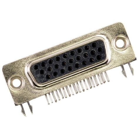 SUB-D mâle Molex 1731130134 Nombre de pôles: 26 à souder 1 pc(s) W148342