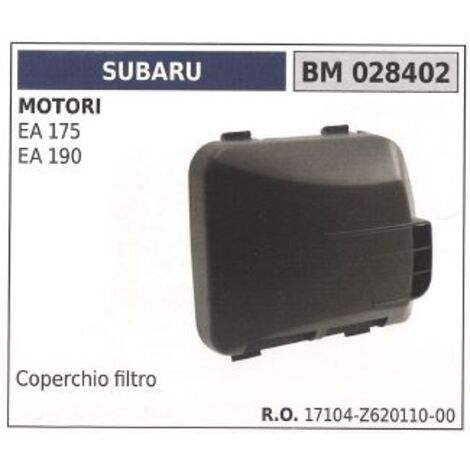 SUBARU couvercle de filtre à air pour moteur à essence pour EA175 190 motobineuse 17104-Z620110-00