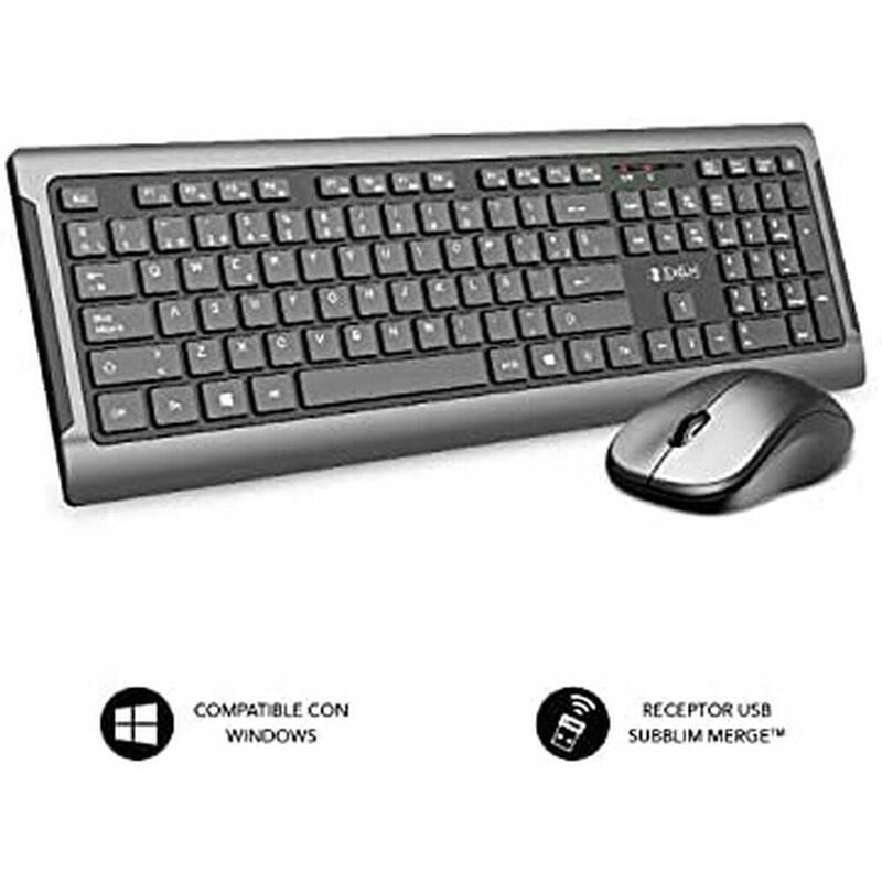 

Teclado y Ratón PREMIUM SILENCE ULTRASLIM - Subblim