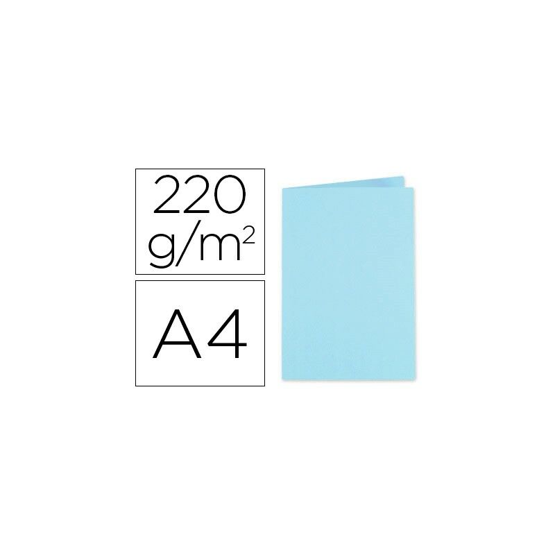 

Genérica - Exacompta subcarpetas a4 forever color azul claro 220gr -100u-