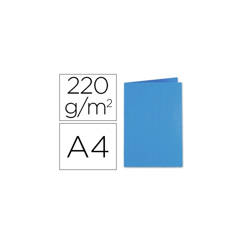 

subcarpetas a4 forever color azul marino 220gr -100u- - Exacompta