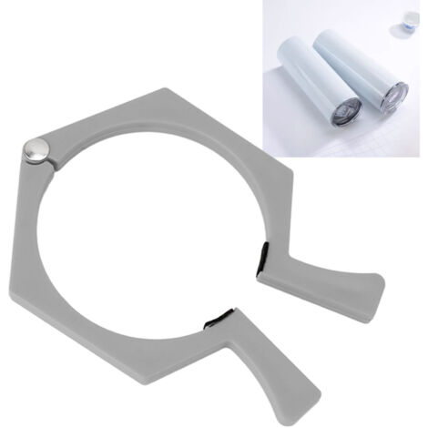 Sublimationsclip für 20-oz-Becher  2 rutschfeste ABS-Clips mit flachen Seiten für Sublimationspapier  Einfaches Befestigungswerkzeug